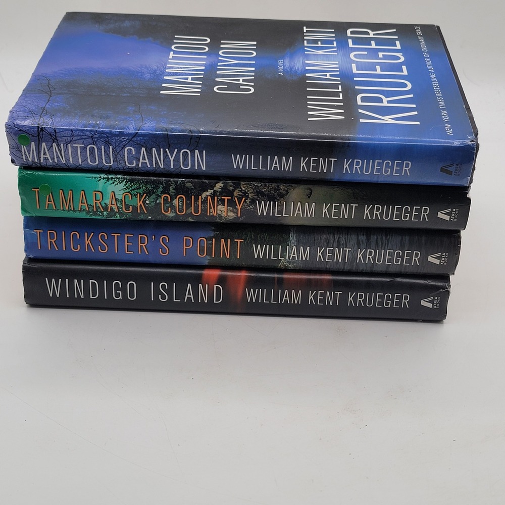 William Kent Krueger Cork O'Connor 4 Book Lot Hardcover First Editions Good